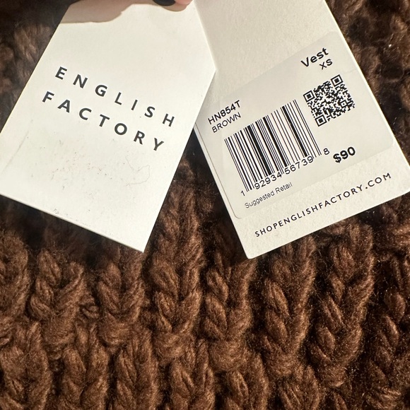 English Factory Sweater vest - Picture 2 of 3
